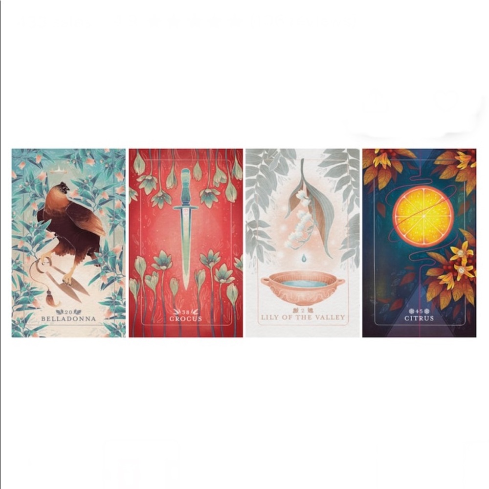 🌱Seed and🌾Sickle Oracle🌓Deck✨ - Picture 6 of 16